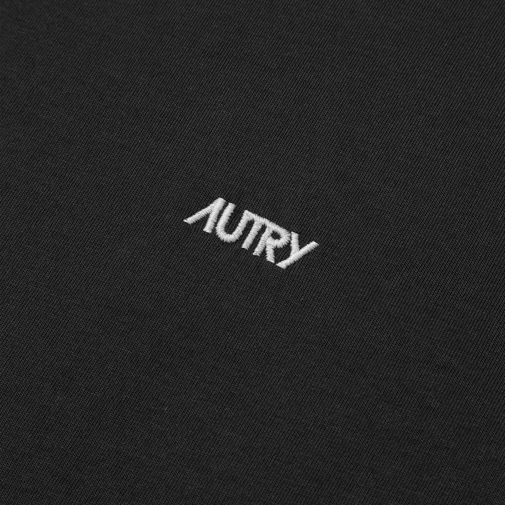 T-shirt Autry T-Shirt With Embroidered Logo For Man Black – dettaglio del logo ricamato