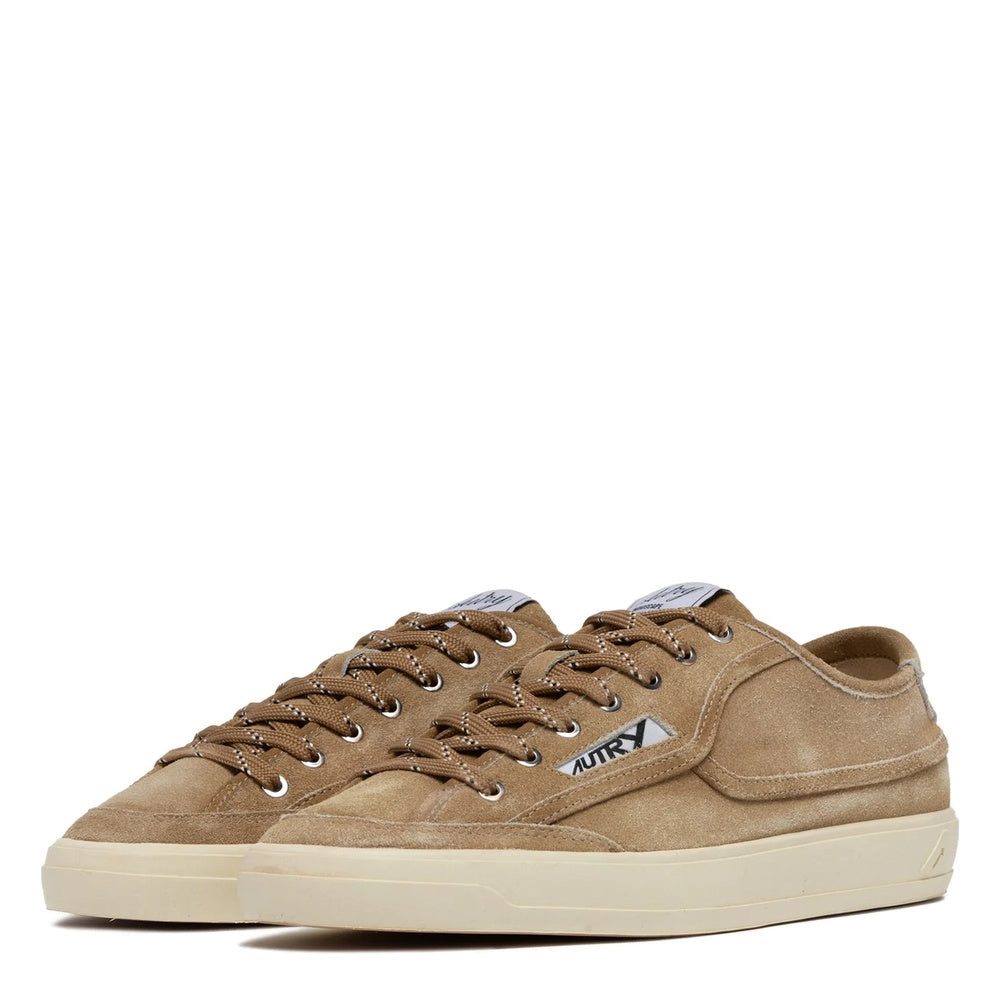Sneaker Autry Windscape Low Man in suede foam – vista di tre quarti