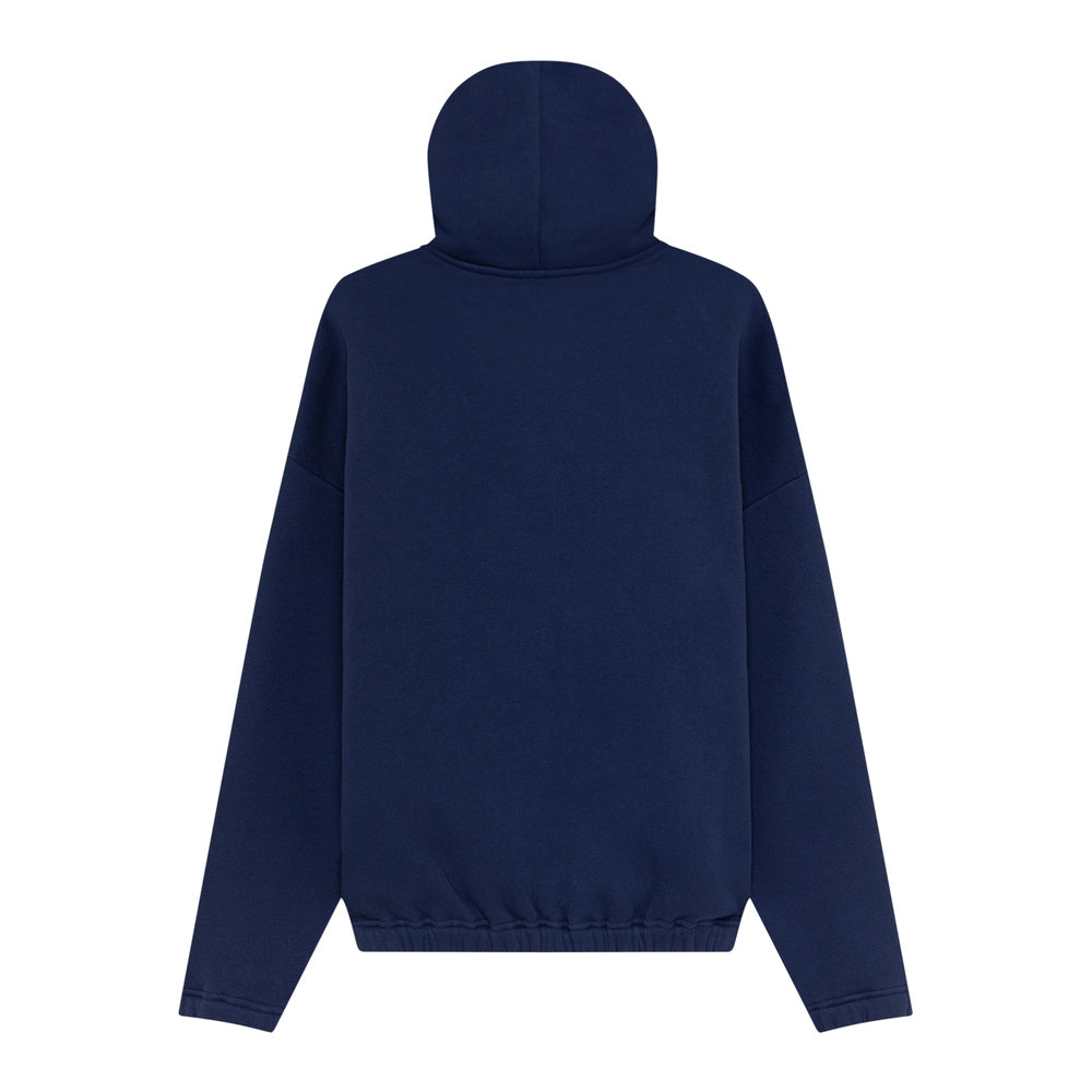 Felpa con zip Autry Zip-Up Hoodie Blue – vista posteriore