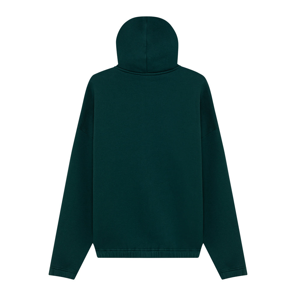 Felpa con zip Autry Zip-Up Hoodie Green – vista posteriore