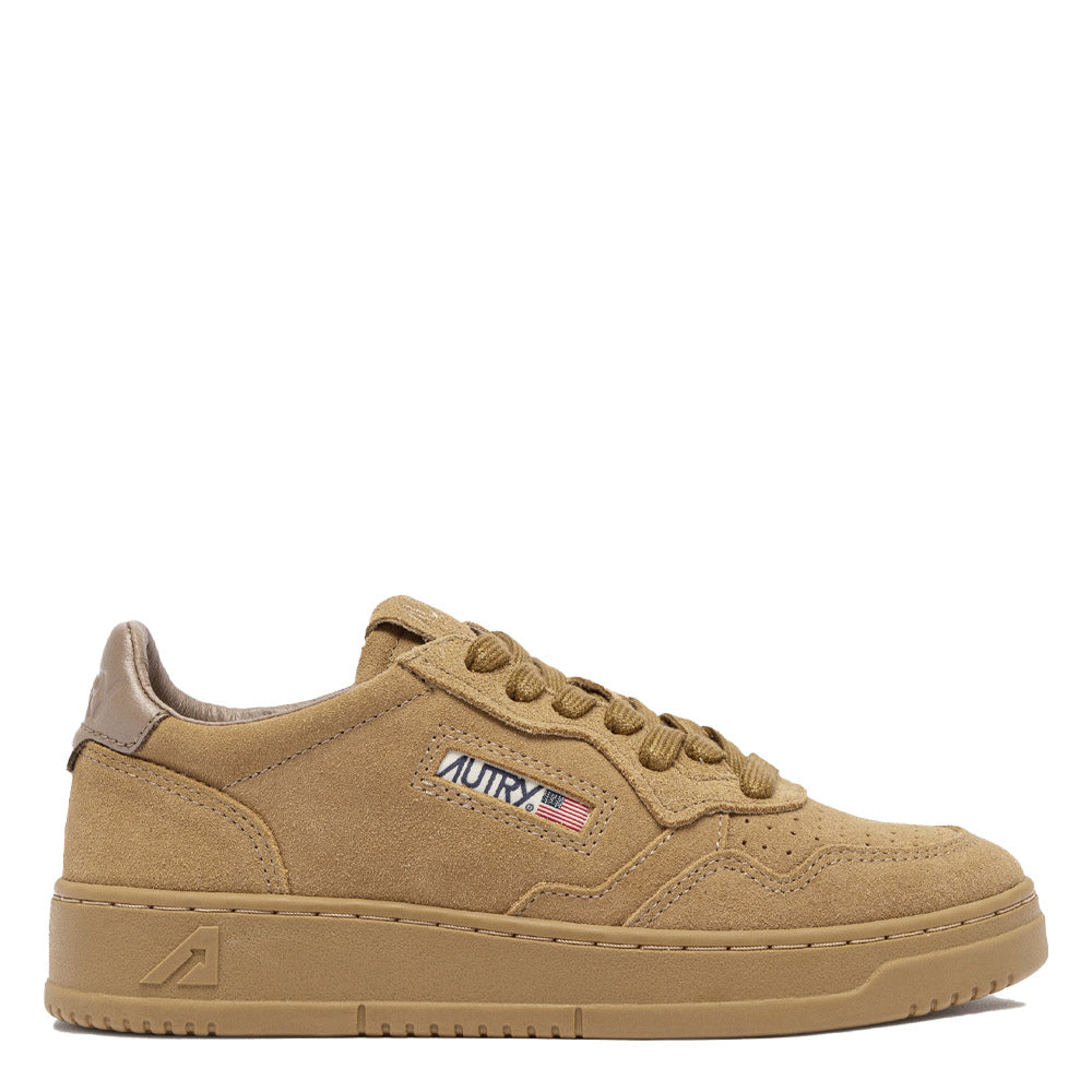 Sneaker Autry Medalist Low Woman Rame/Antilope – vista laterale