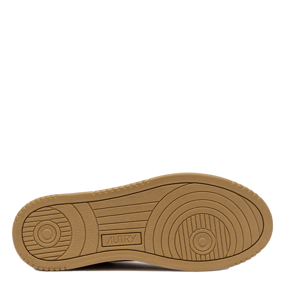 Sneaker Autry Medalist Low Woman Rame/Antilope – suola in gomma