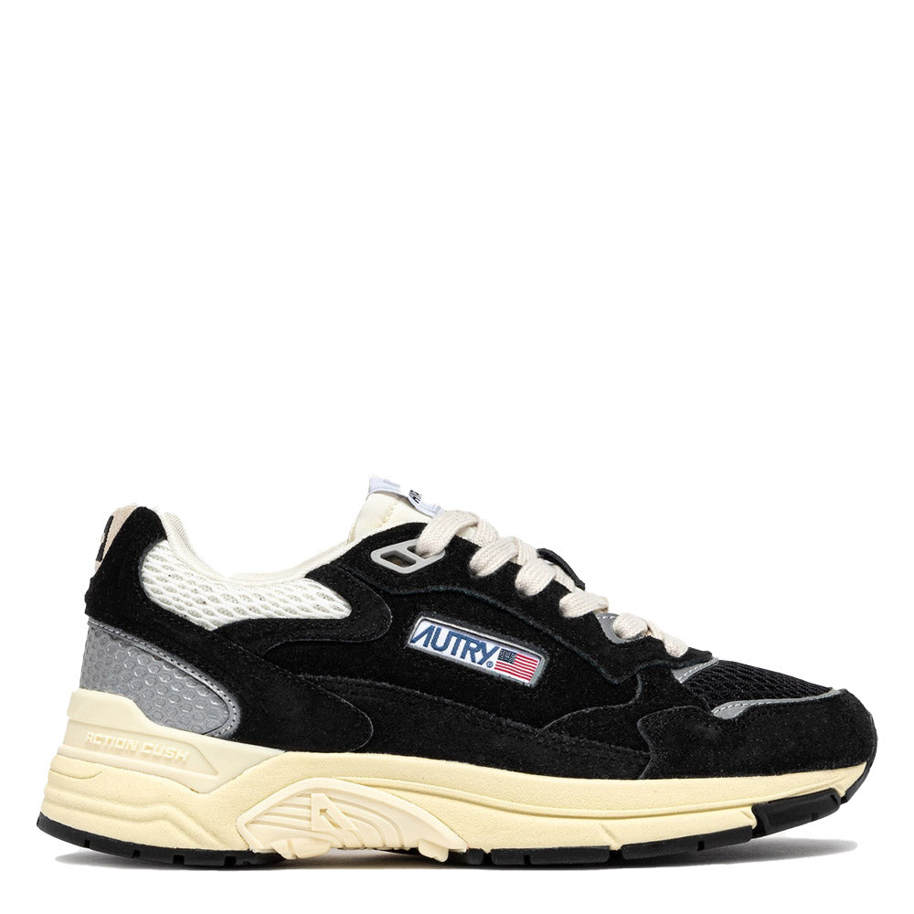 Sneaker Autry Hyperway Low Woman Black/Silver – vista laterale