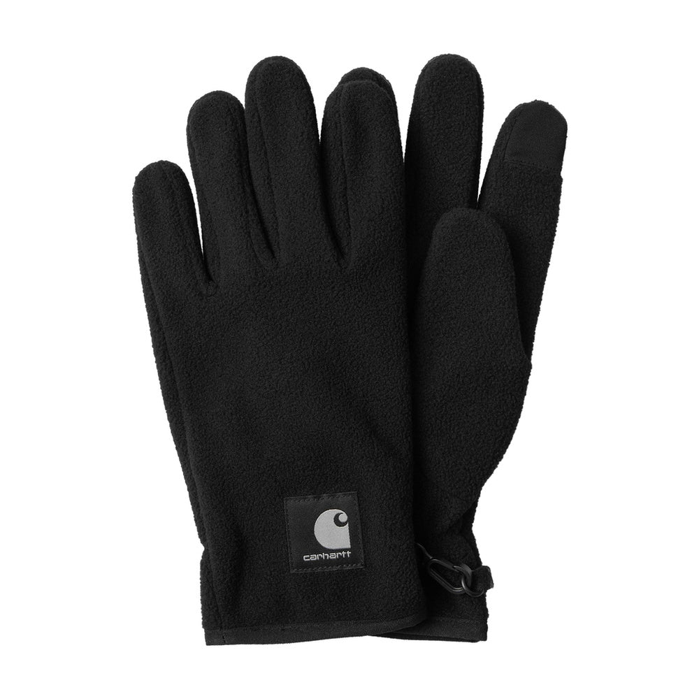 Guanti Carhartt WIP Blevin Gloves Black – vista frontale