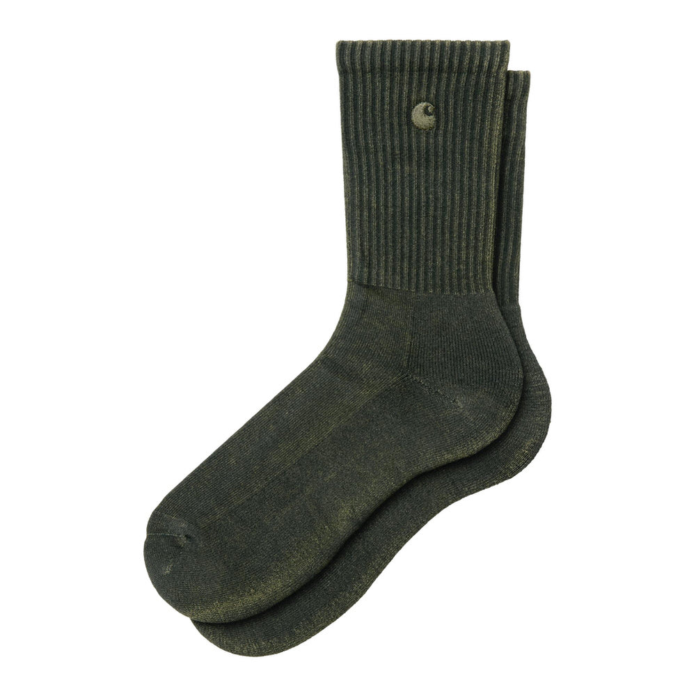 Calze Carhartt WIP Lambert Socks Raven Moon Wash – vista frontale