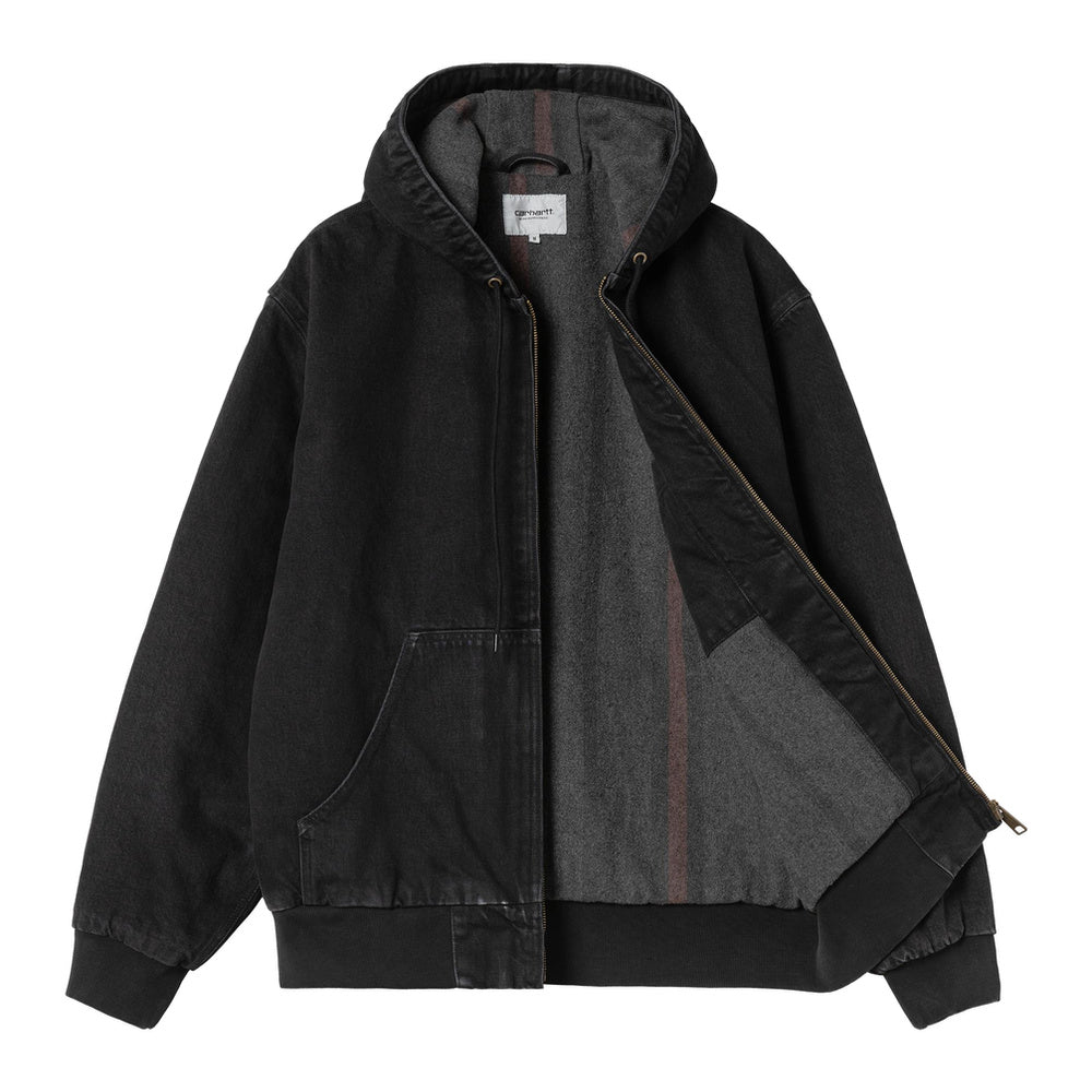 Giacca Carhartt WIP OG Active Jacket Black Stone Washed – vista interna