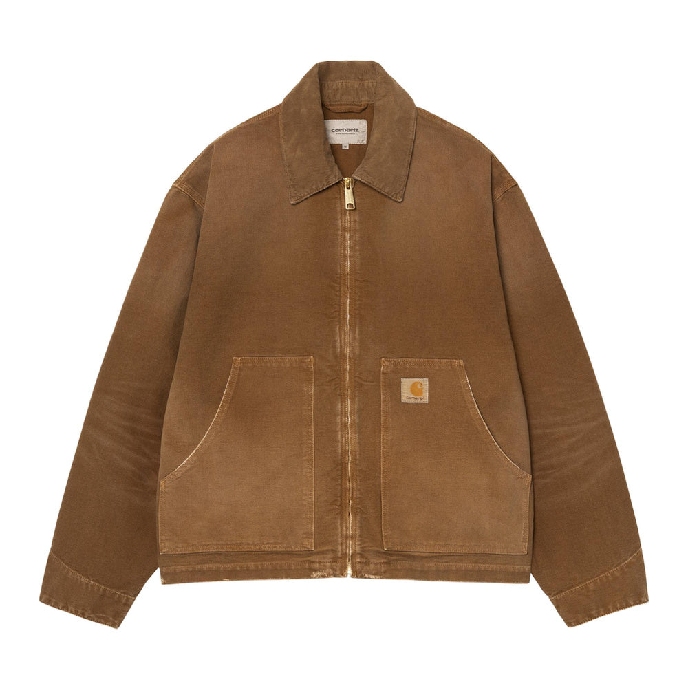 Giacca Carhartt WIP OG Arcan Jacket Hamilton Brown / Hamilton Brown Destroy Wash – vista frontale