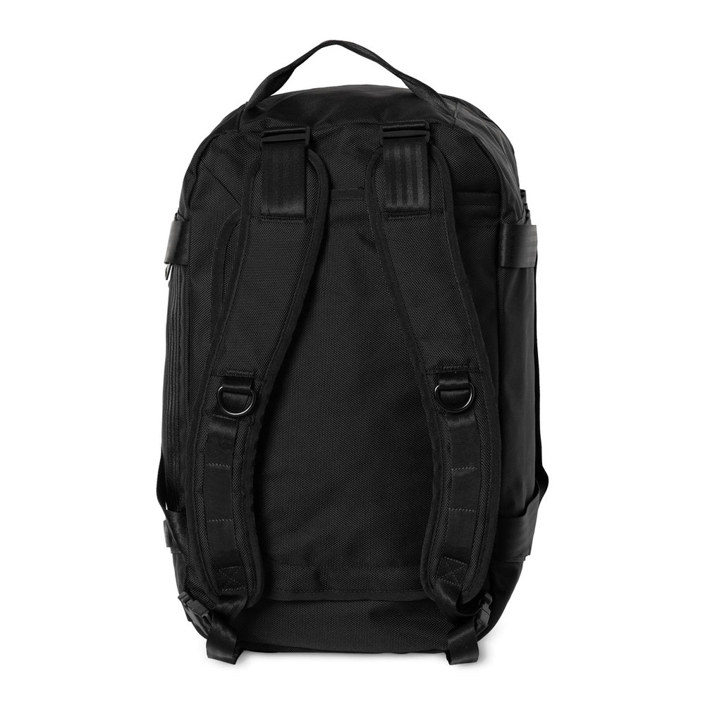 Borsone Carhartt WIP Richmond Small Duffle Bag Black – vista posteriore con spallacci