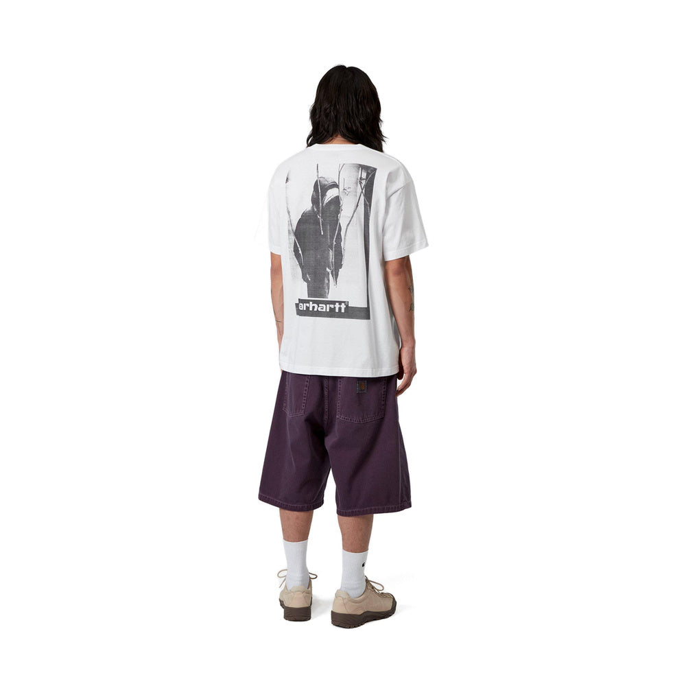 Carhartt WIP S/S Archive Script T-Shirt White – worn, full length