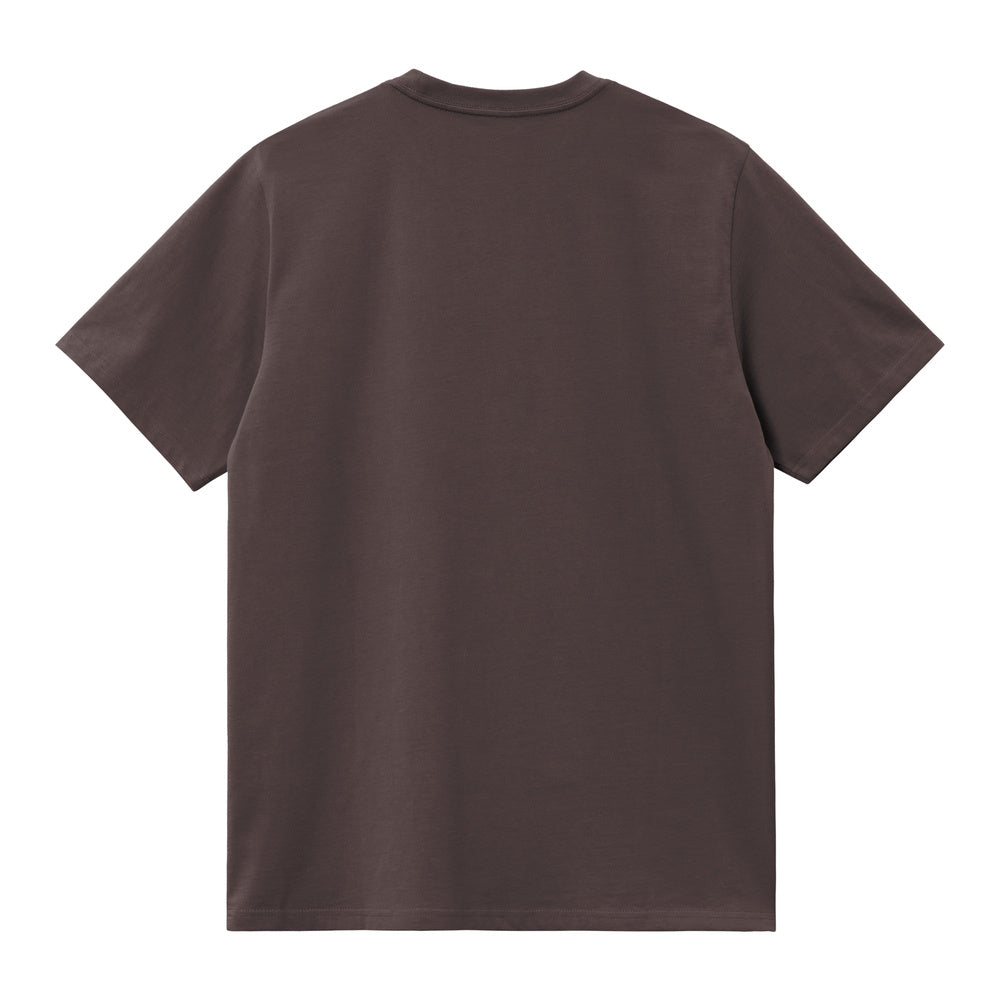 T-shirt Carhartt WIP S/S Chase T-Shirt Shale / Gold – vista posteriore