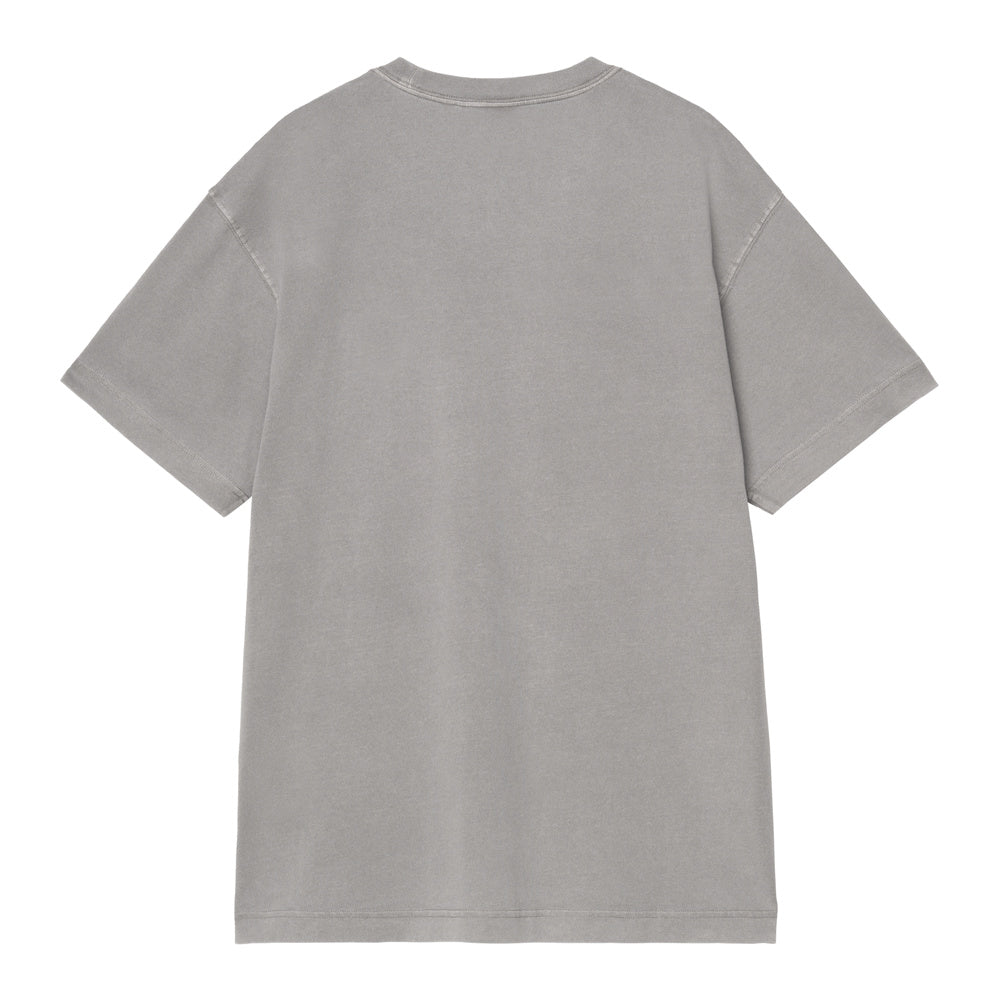 T-shirt Carhartt WIP S/S Nelson T-Shirt Yosemite Garment Dyed – vista posteriore