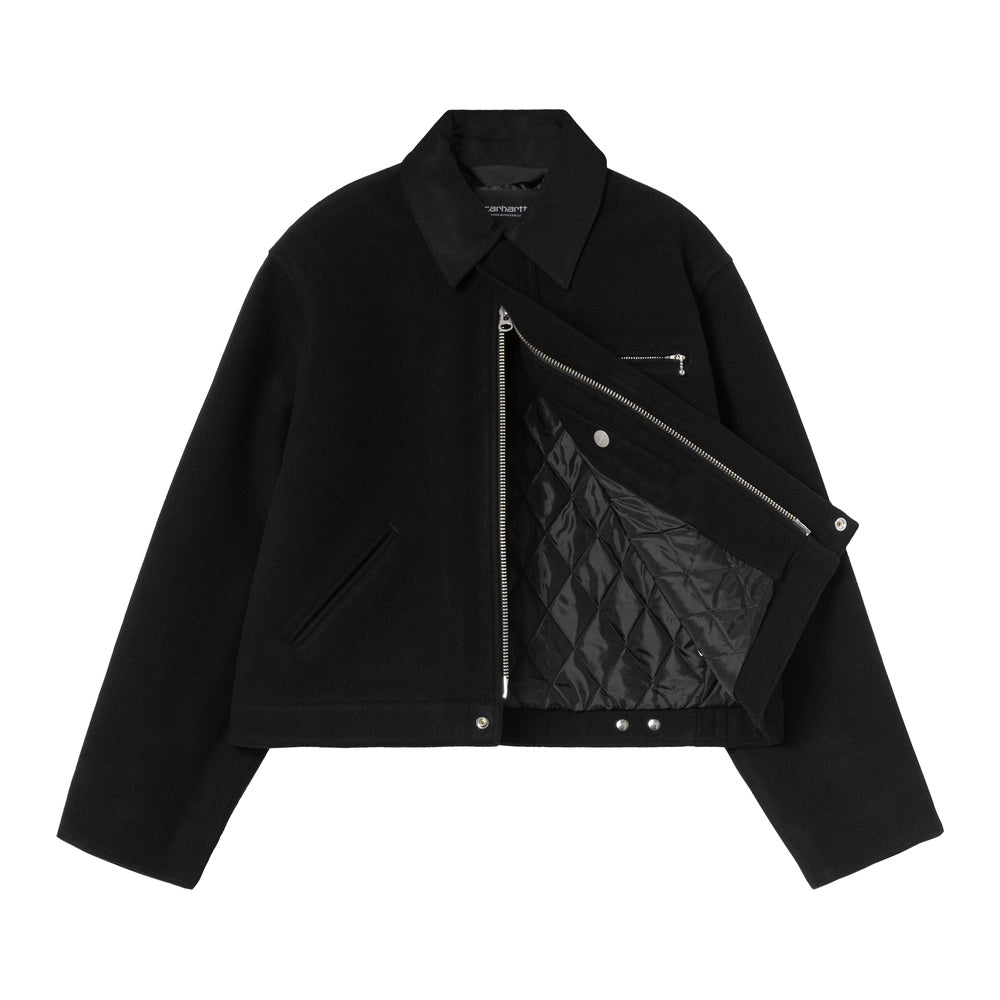Giacca Carhartt WIP W' Atoka Detroit Jacket Black / Black – vista interna