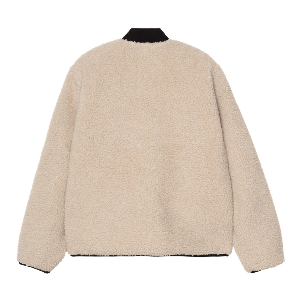 Giacca Carhartt WIP Women's Janet Liner Fleur De Sel / Black – vista posteriore