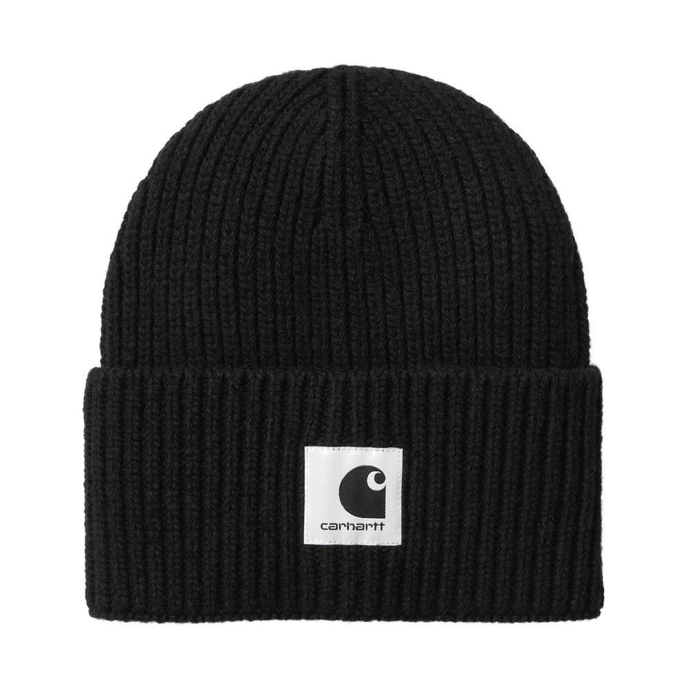 Berretto Carhartt WIP W' Mira Beanie Black – vista frontale