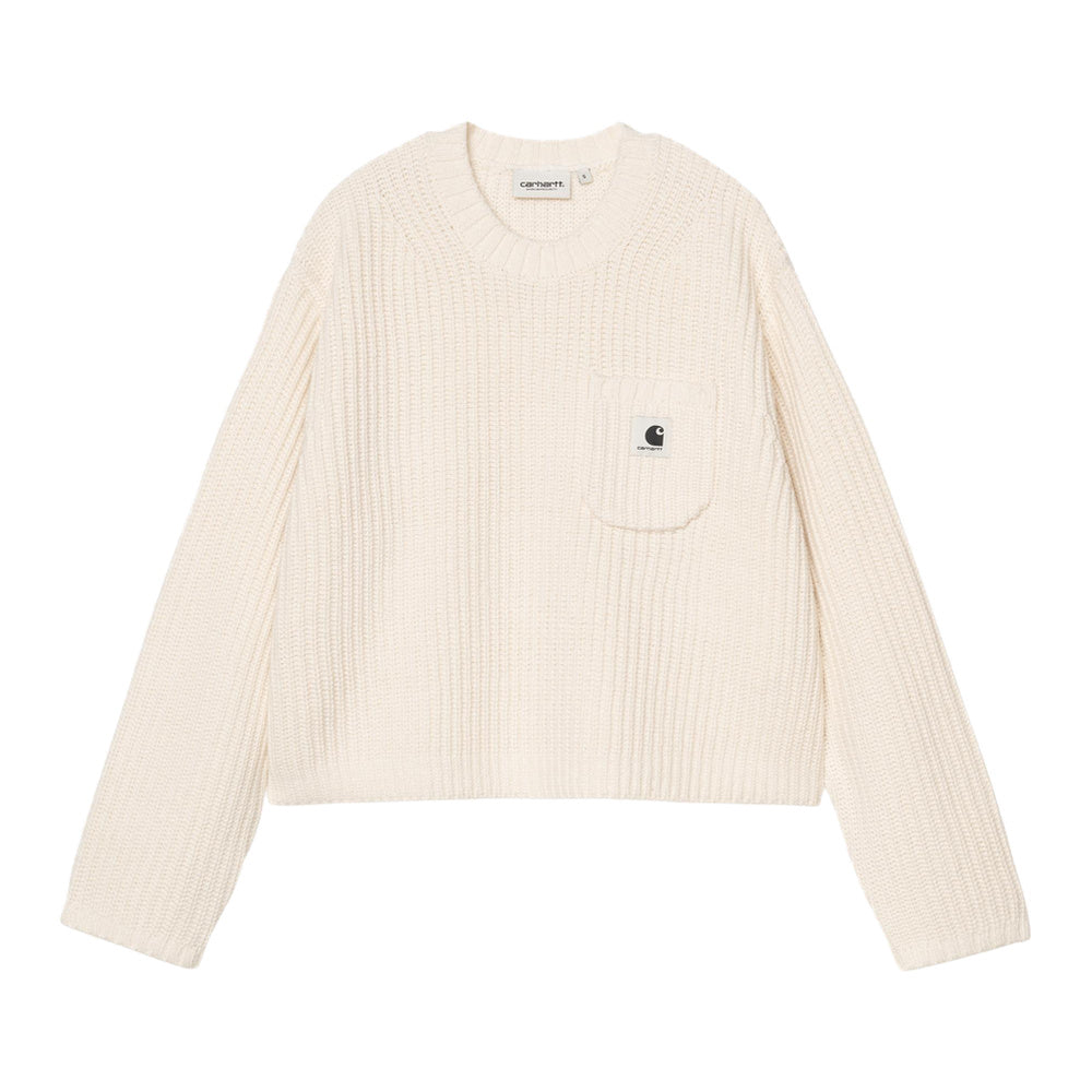 Maglione Carhartt WIP W' Mira Sweater Natural – vista frontale