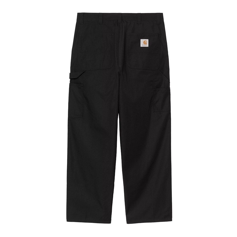 Pantaloni Carhartt WIP Postal Single Knee Pant Black – vista posteriore
