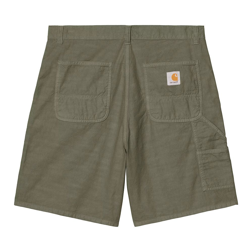 Short Carhartt WIP Walter Single Knee Short Leaf Garment Dyed – vista posteriore