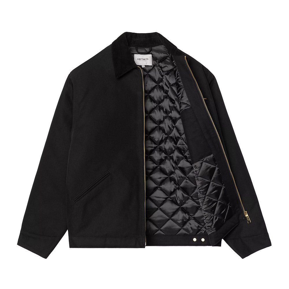 Giacca Carhartt WIP OG Detroit Jacket (Winter) Black / Black, Rigid – vista interna
