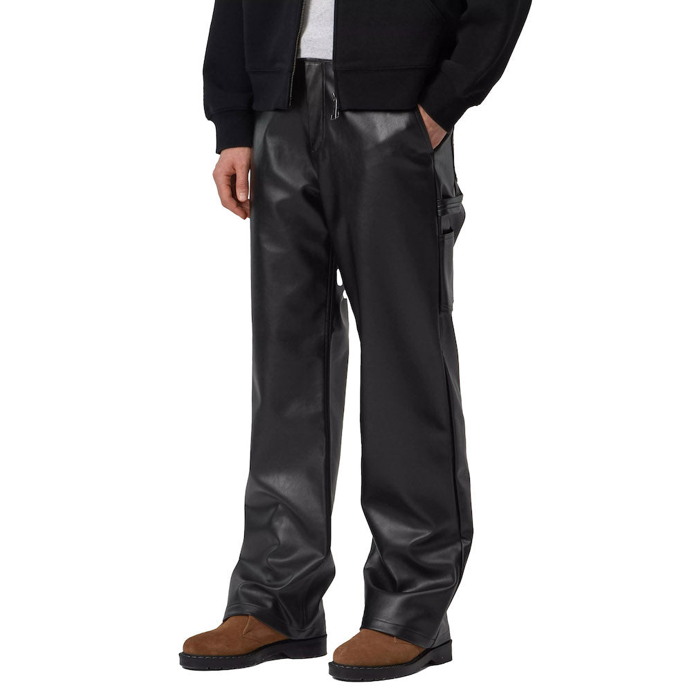 Pantaloni Carhartt WIP Women's Arizona Pant Black – indossati figura intera