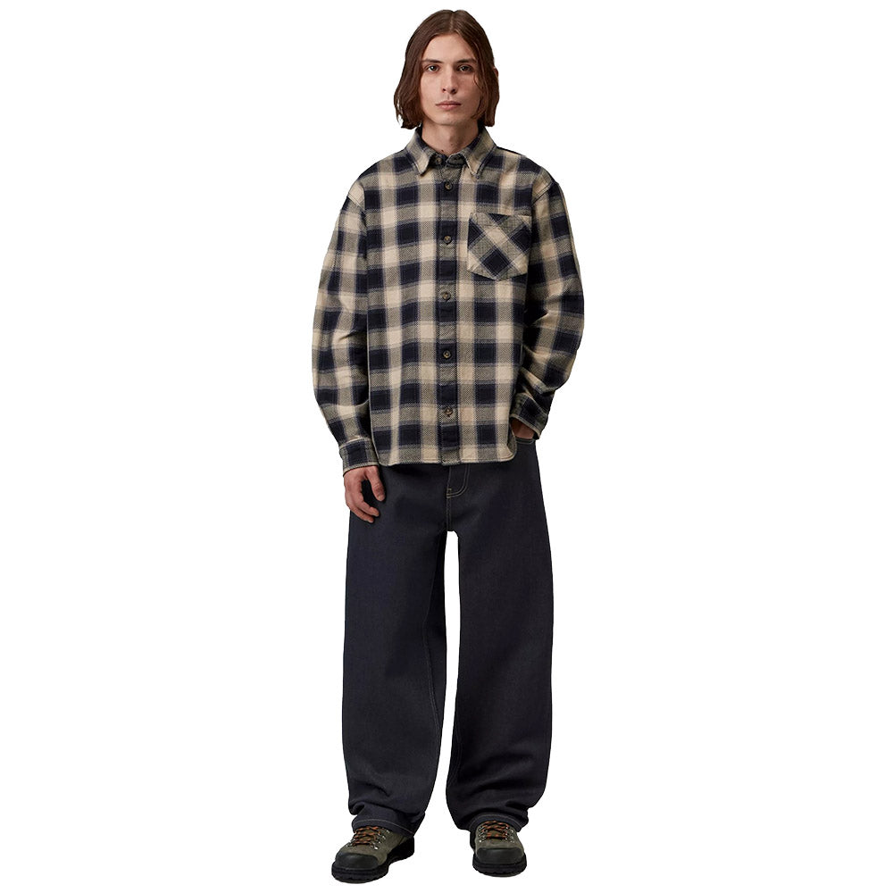 Jeans Carhartt WIP Payson Pant Blue Rigid – indossati figura intera