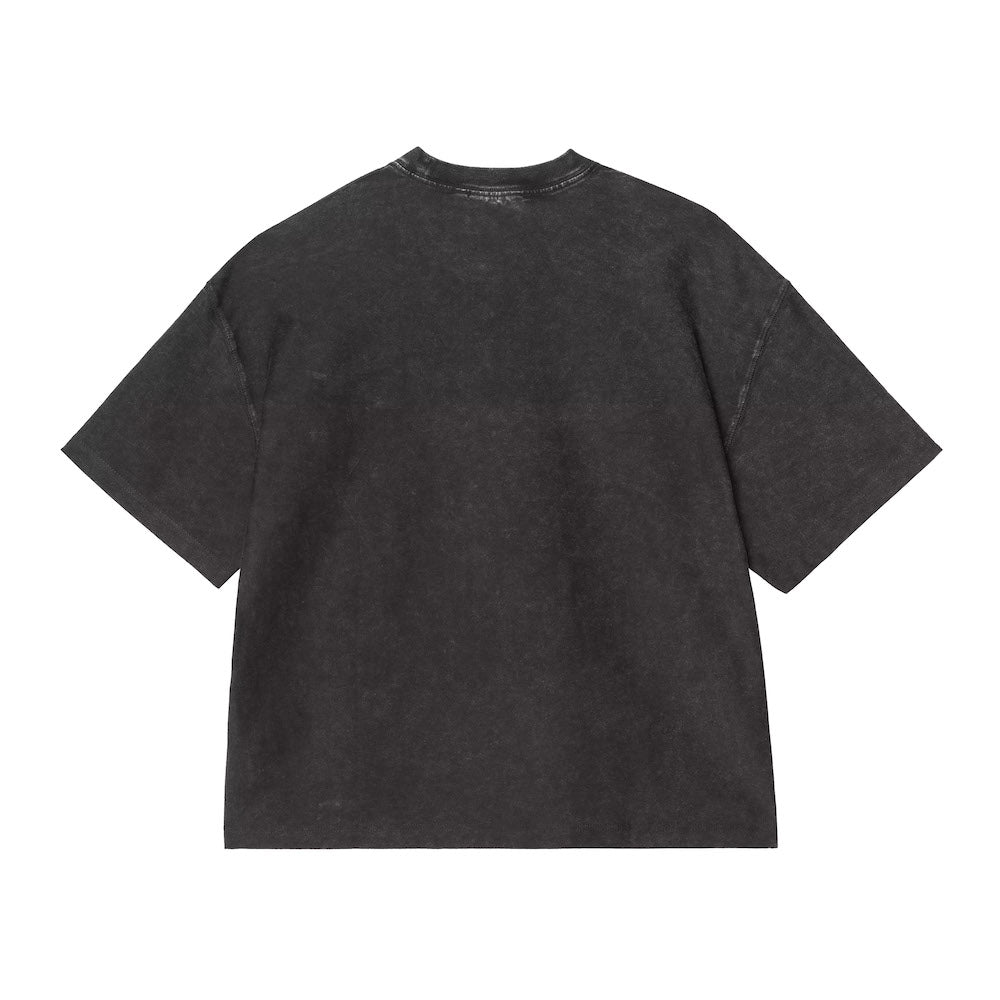 T-shirt Carhartt WIP S/S Lambert T-Shirt Black Moon Wash – vista posteriore