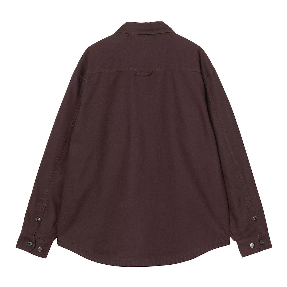 Giacca Carhartt WIP Selby Shirt Jacket Palisander – vista posteriore