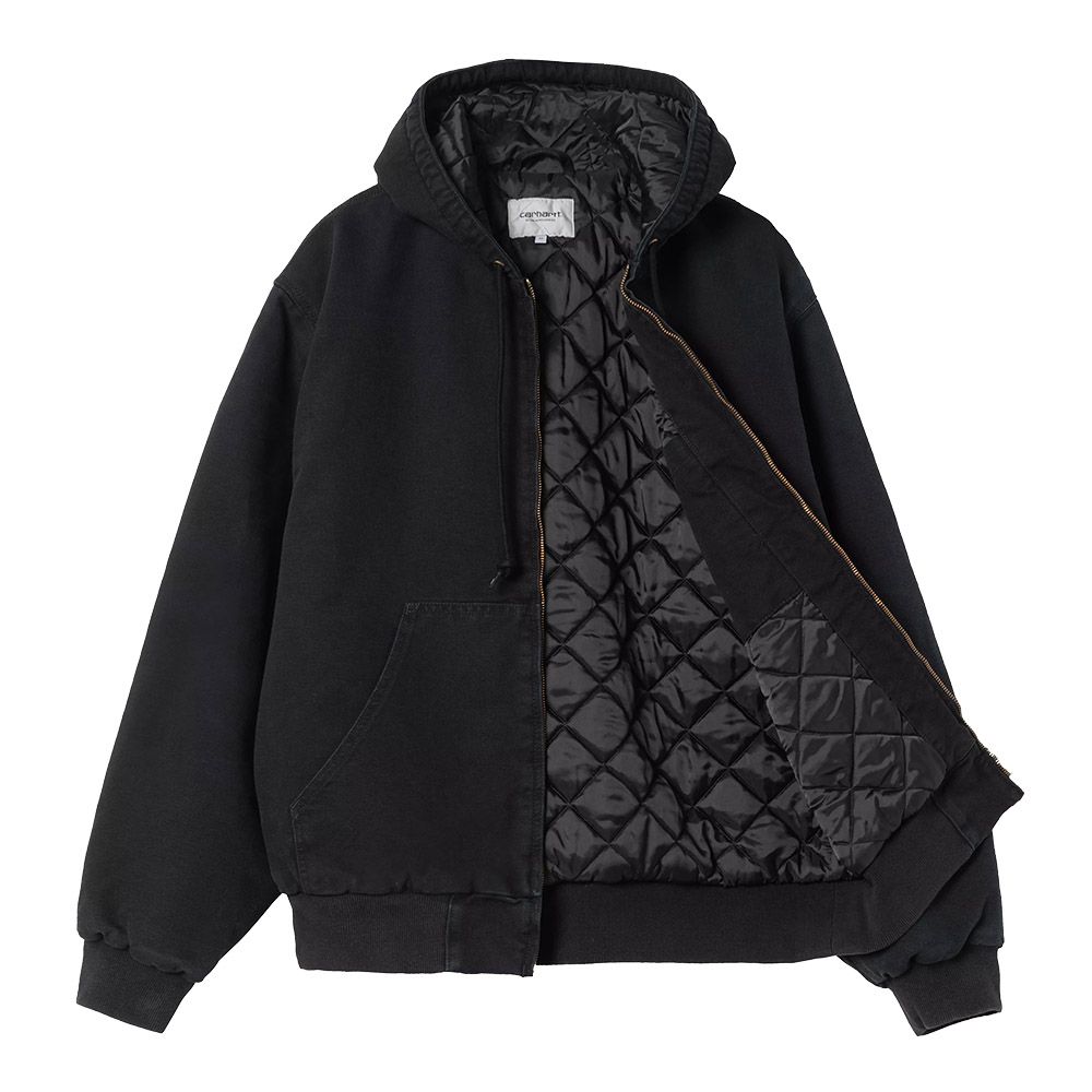 Giacca Carhartt WIP OG Active Jacket Black Stone Canvas – vista interna