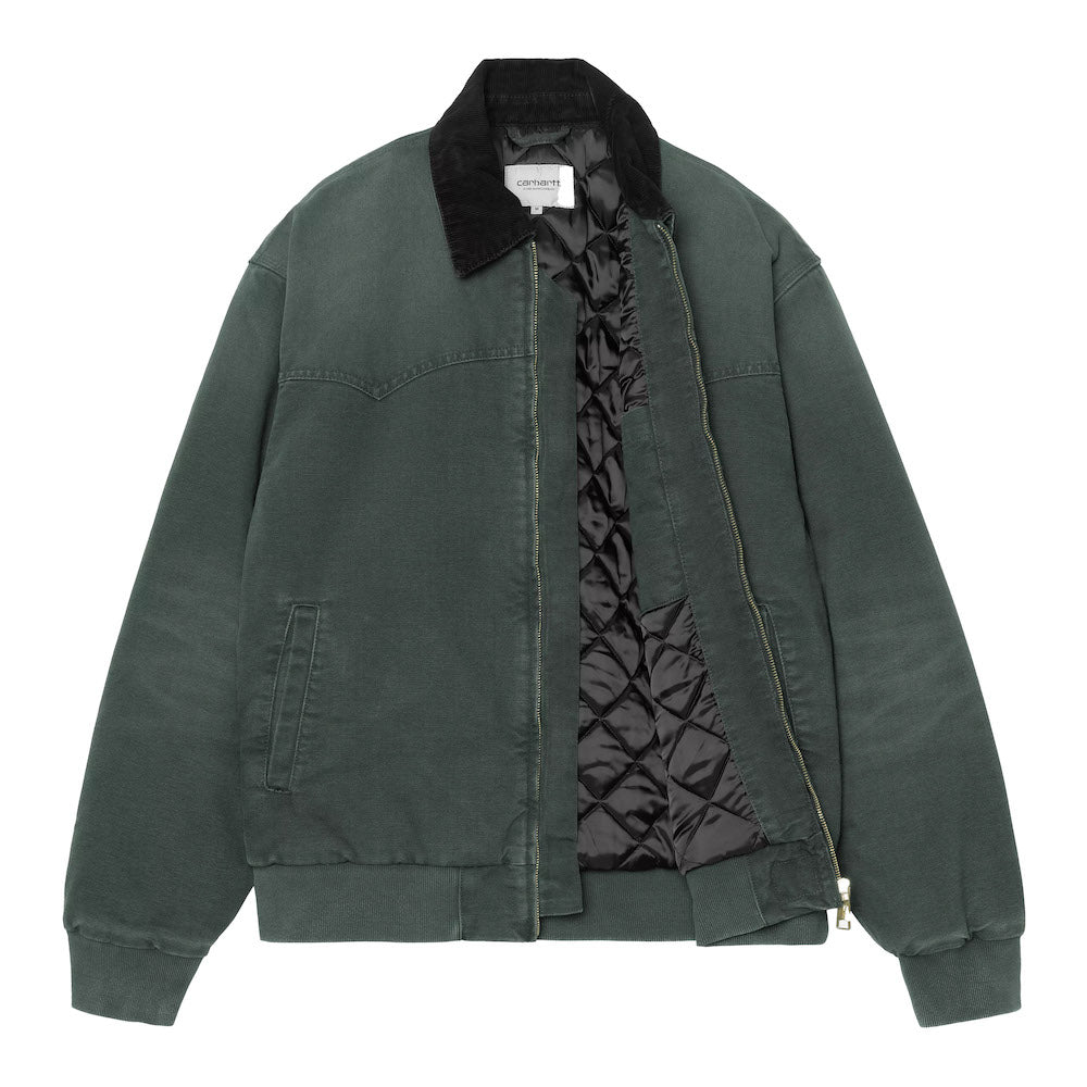 Giacca Carhartt WIP OG Santa Fe Jacket Raven / Black, Stone Canvas – vista interna