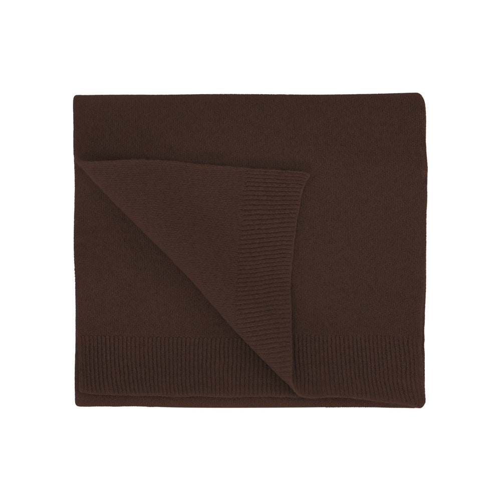 Sciarpa Colorful Standard Merino Wool Scarf Coffee Brown – vista frontale