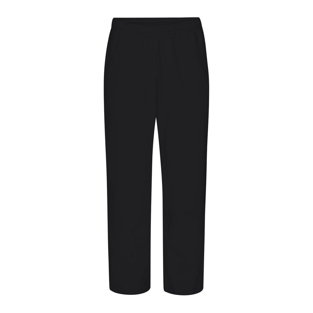 Pantaloni della tuta Colorful Standard Organic Straight Leg Sweatpants Deep Black – vista frontale