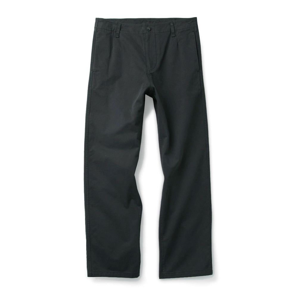 Pantaloni COOR Relaxed Cotton Washed Chino Pants Dark Navy – vista frontale