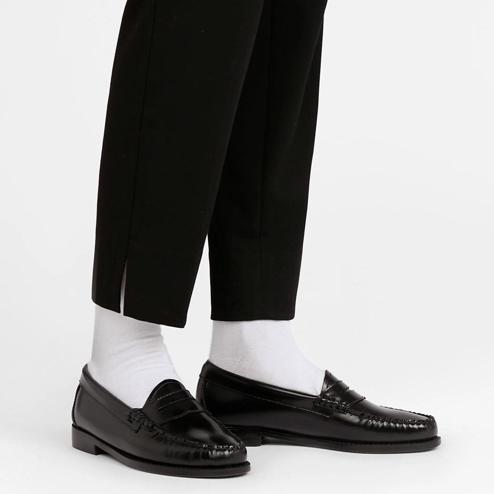 Mocassino G.H. Bass Weejuns Larson Penny Loafers Black – indossati