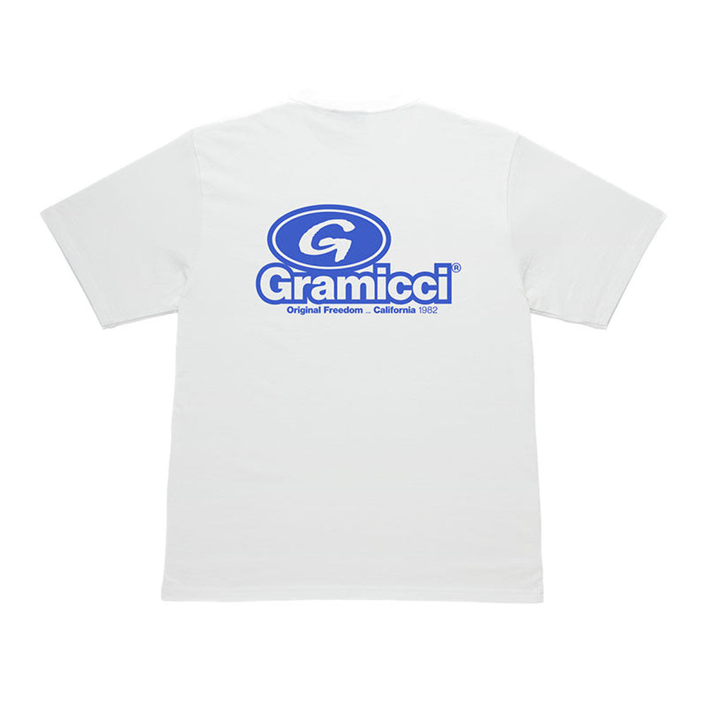 T-shirt Gramicci 82 Tee White – vista posteriore