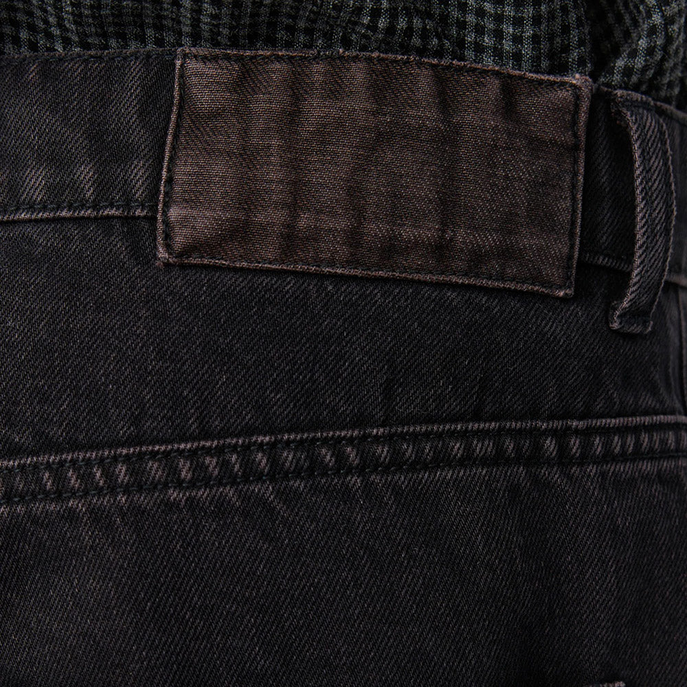 Jeans mfpen Straight Cut Jeans Generation Plum – dettaglio dell'etichetta posteriore
