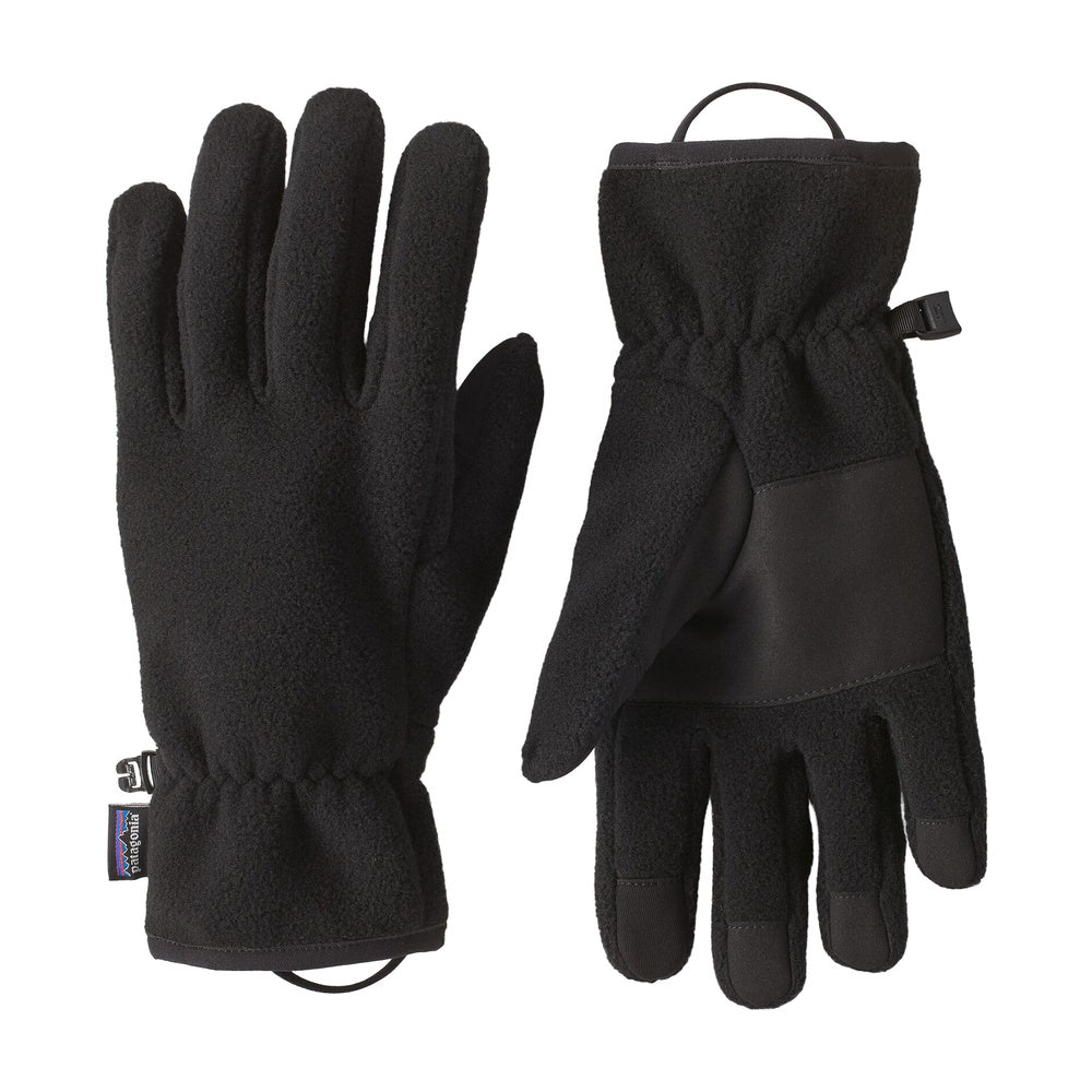 Guanti Patagonia Synchilla Fleece Gloves Black Solid – vista frontale