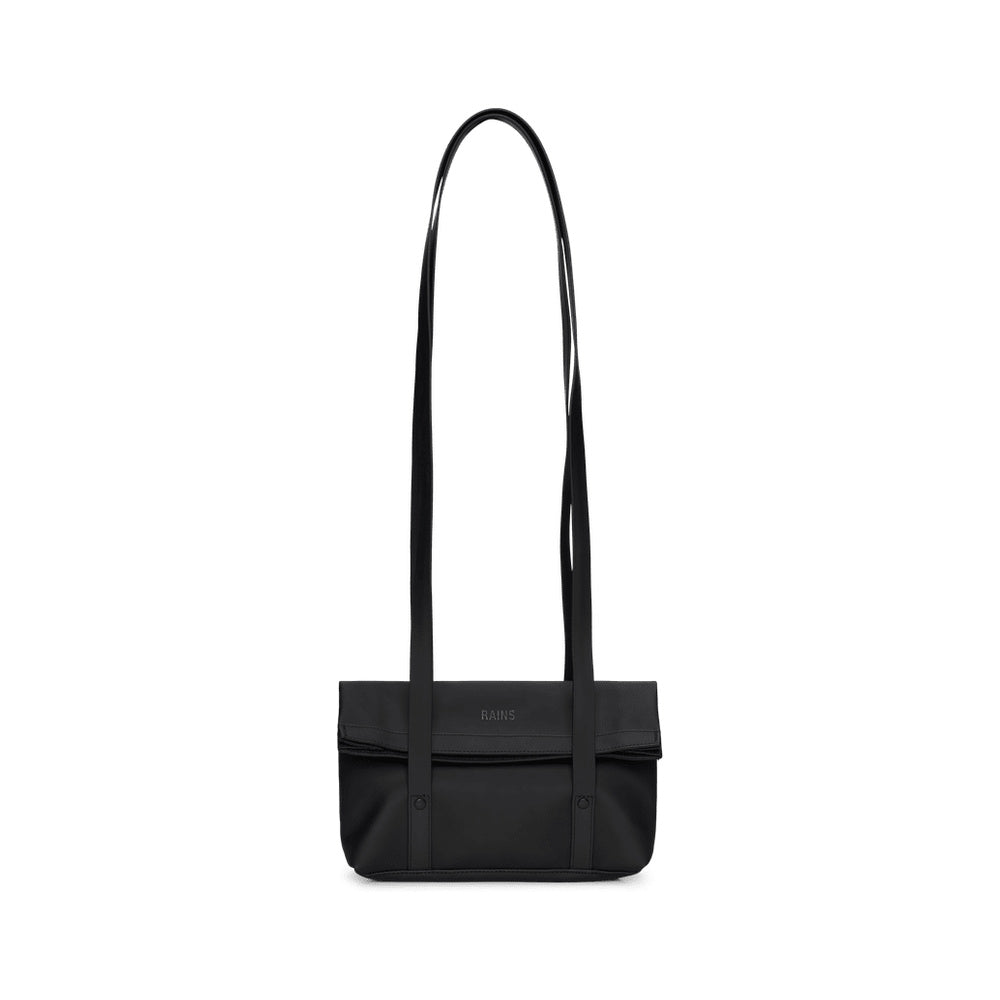 Borsa a tracolla Rains 2 Strap Crossbody Bag Black – vista frontale