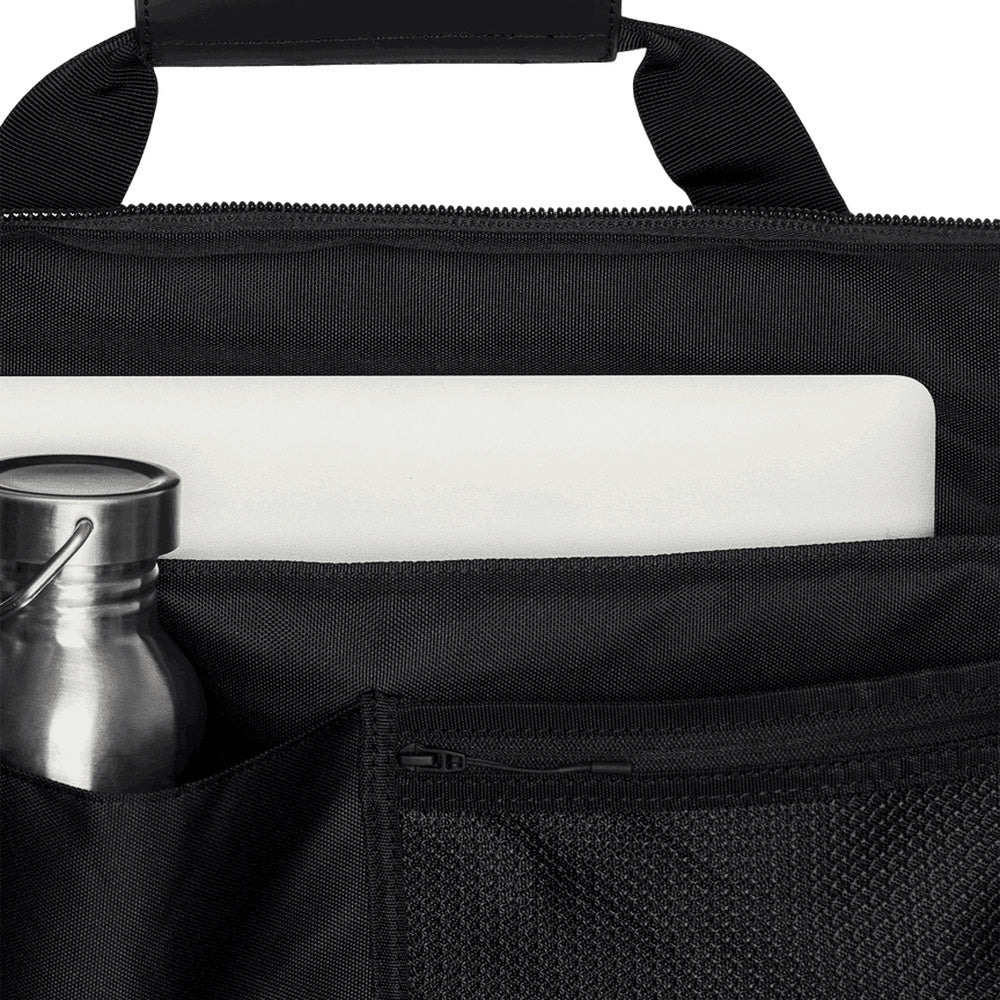 Zaino Rains Texel Tote Backpack Black – dettaglio interno con tasche e scomparto per laptop