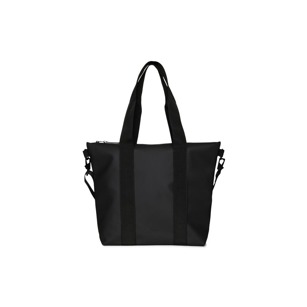 Borsa tote Rains Tote Bag Mini Black – vista frontale
