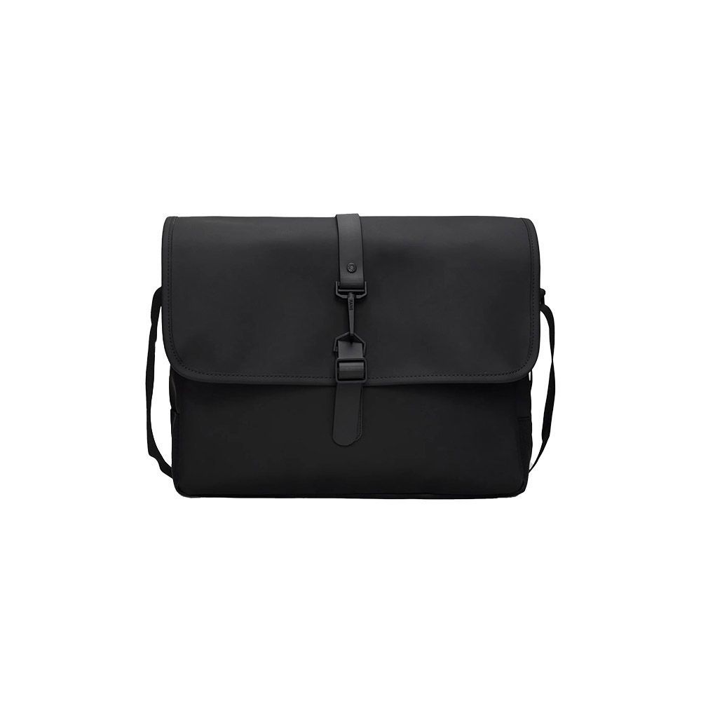 Borsa a tracolla Rains Messenger Bag Black – vista frontale
