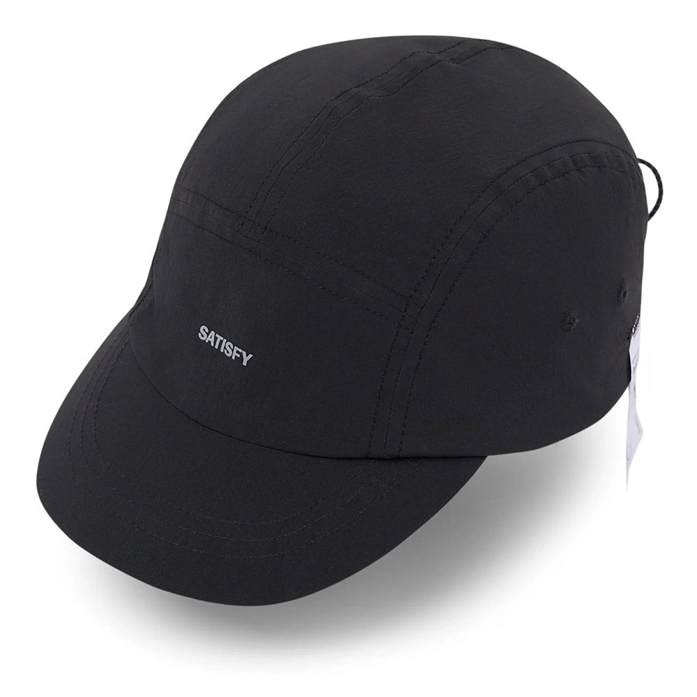 Cappellino Satisfy AmbientWarp Cordura Trail Cap Black – dettaglio