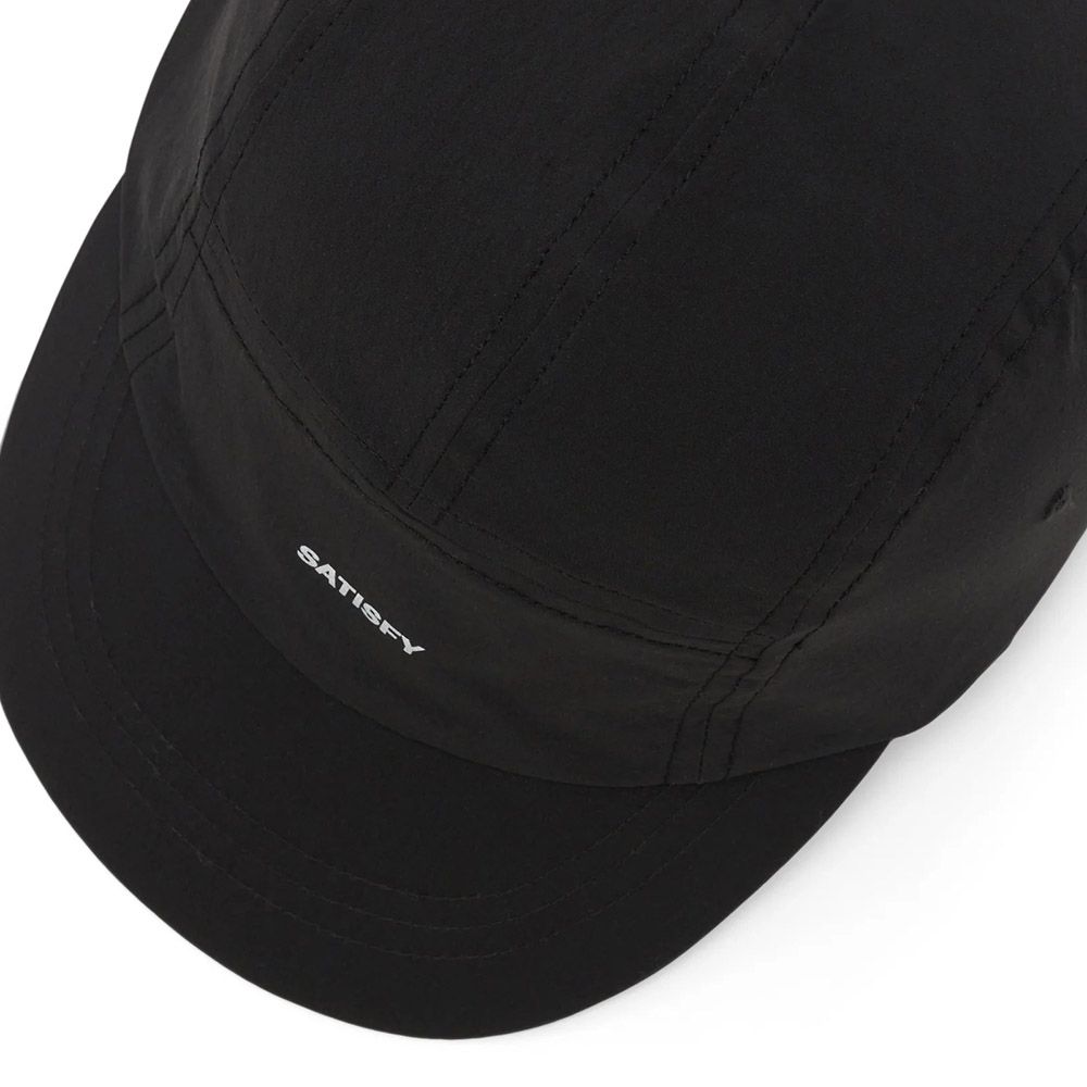 Cappellino Satisfy PeaceShell Cordura Trail Cap Black – dettaglio
