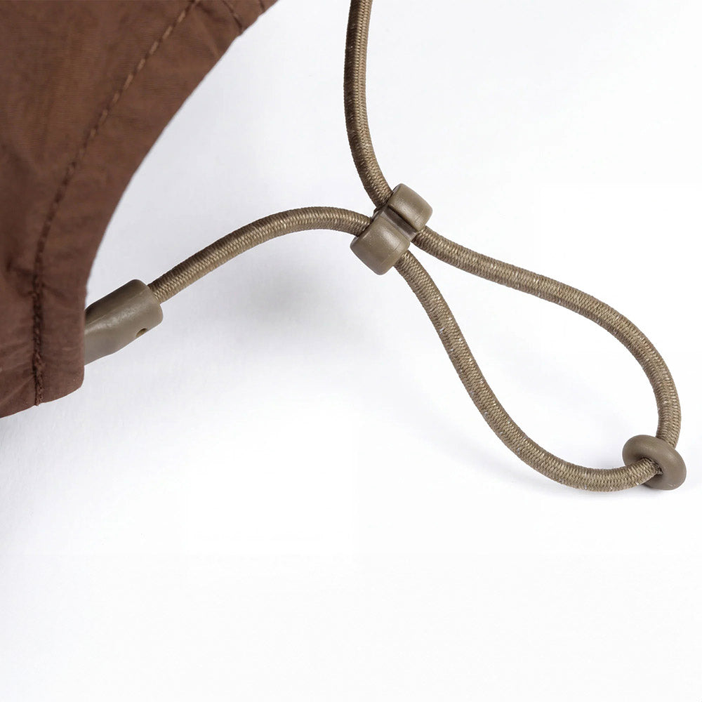 Cappellino Satisfy FliteSilk 5-Panel Pinch Cap Rain Drum – dettaglio