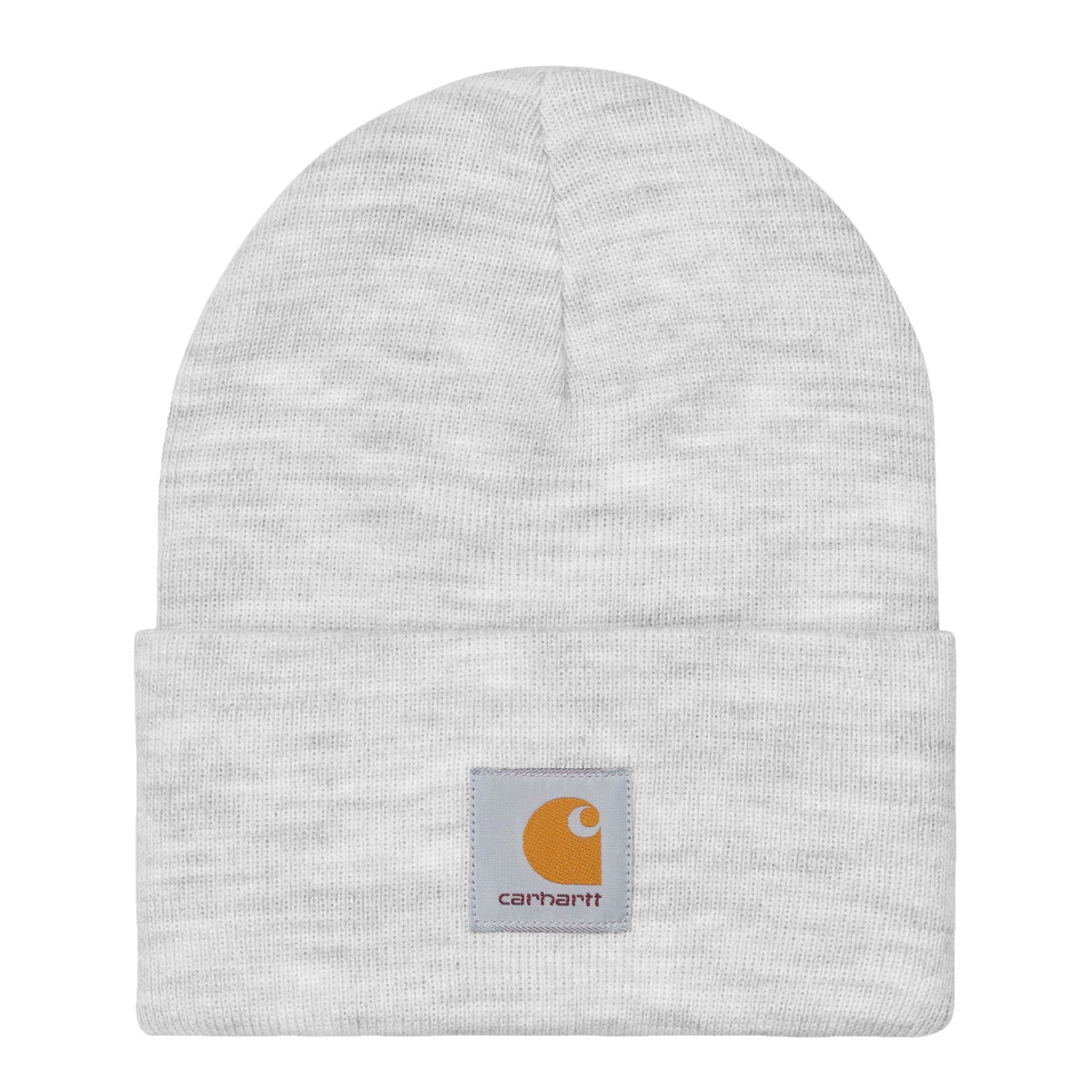 Berretto Carhartt WIP Acrylic Watch Hat Ash Heather – vista frontale