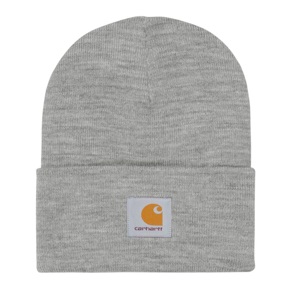 Berretto Carhartt WIP Acrylic Watch Hat Grey Heather – vista frontale