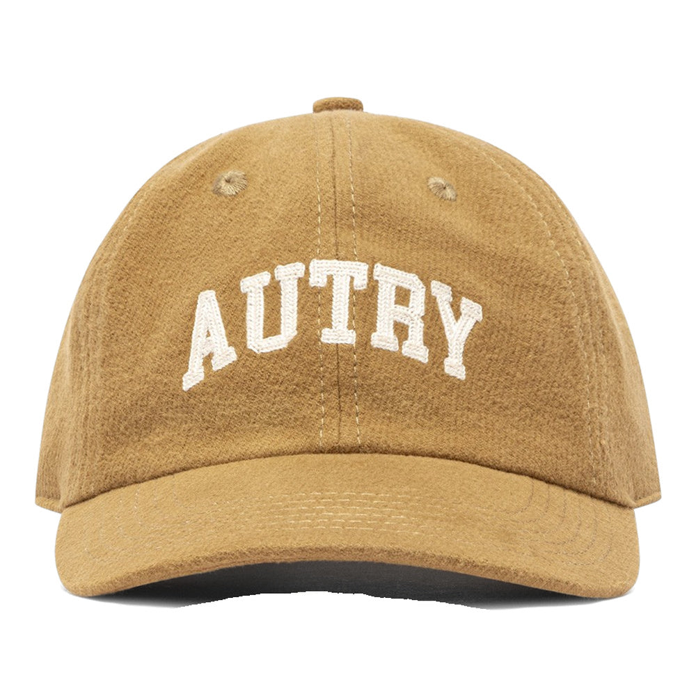 Cappellino Autry College Logo Baseball Cap Beige – vista frontale