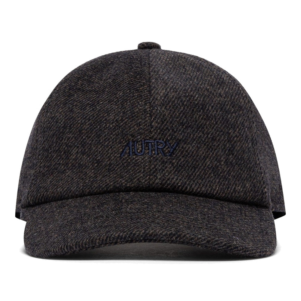 Cappellino Autry Wool Baseball Cap With Embroidered Logo Blue – vista frontale