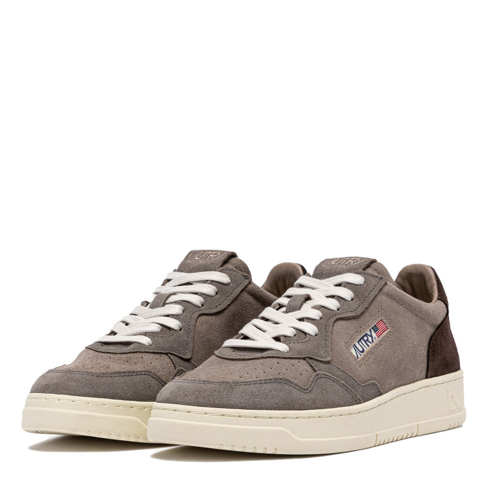 Sneaker Autry Medalist Low Man Taupe/Cotto – vista laterale interna