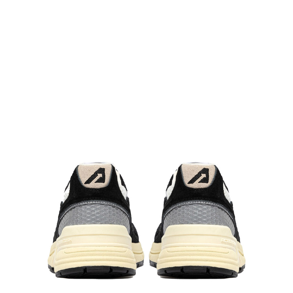 Sneaker Autry Hyperway Low Woman Black/Silver – vista posteriore