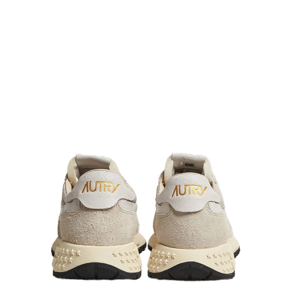 Sneaker Autry Reelwind Low Woman Nylon White/Pelican – vista posteriore