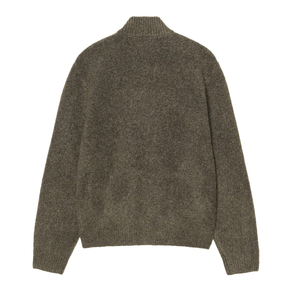 Cardigan Carhartt WIP Curtis Sweater Jacket Tangled Shungite – vista posteriore